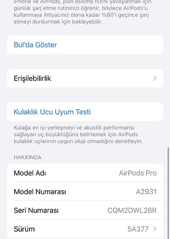AİRPODS 4 AKTİF GÜRÜLTÜ ENGELLEME(SIFIR) - Görsel 11