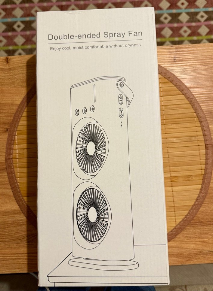 ŞARJLI SU BUHARLI KUMANDALI VANTİLATÖR (SIFIR) - Görsel 5