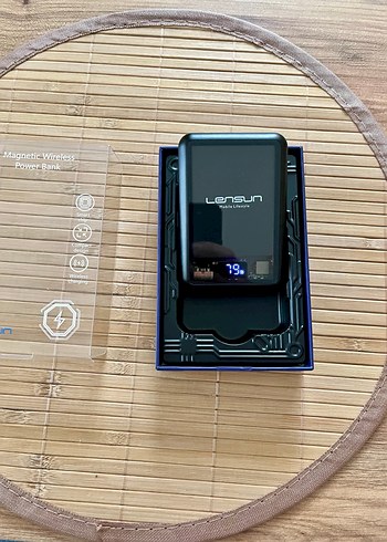 10000 MAGSEFE HIZLI ŞARJ LENSUN(SIFIR) - Görsel 2