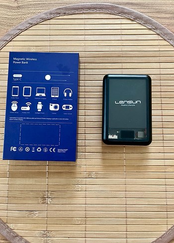 10000 MAGSEFE HIZLI ŞARJ LENSUN(SIFIR) - Görsel 4