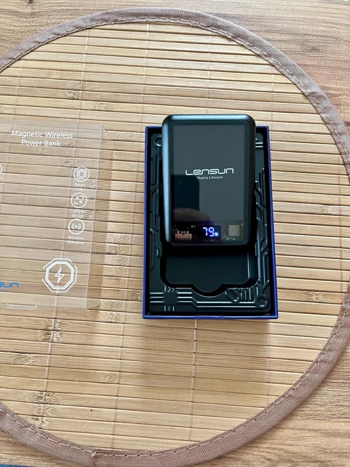 10000 MAGSEFE HIZLI ŞARJ LENSUN(SIFIR) - Görsel 2