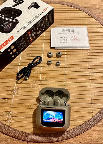 EKRANLI KABLOSUZ KULAKLIK(SIFIR ) - Görsel 3