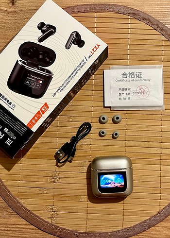 EKRANLI KABLOSUZ KULAKLIK(SIFIR ) - Görsel 4