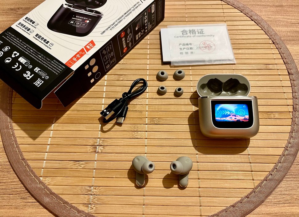 EKRANLI KABLOSUZ KULAKLIK(SIFIR ) - Görsel 2