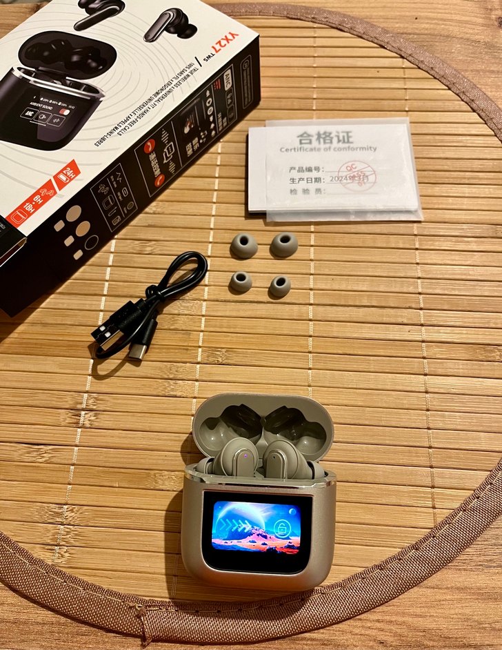 EKRANLI KABLOSUZ KULAKLIK(SIFIR ) - Görsel 3