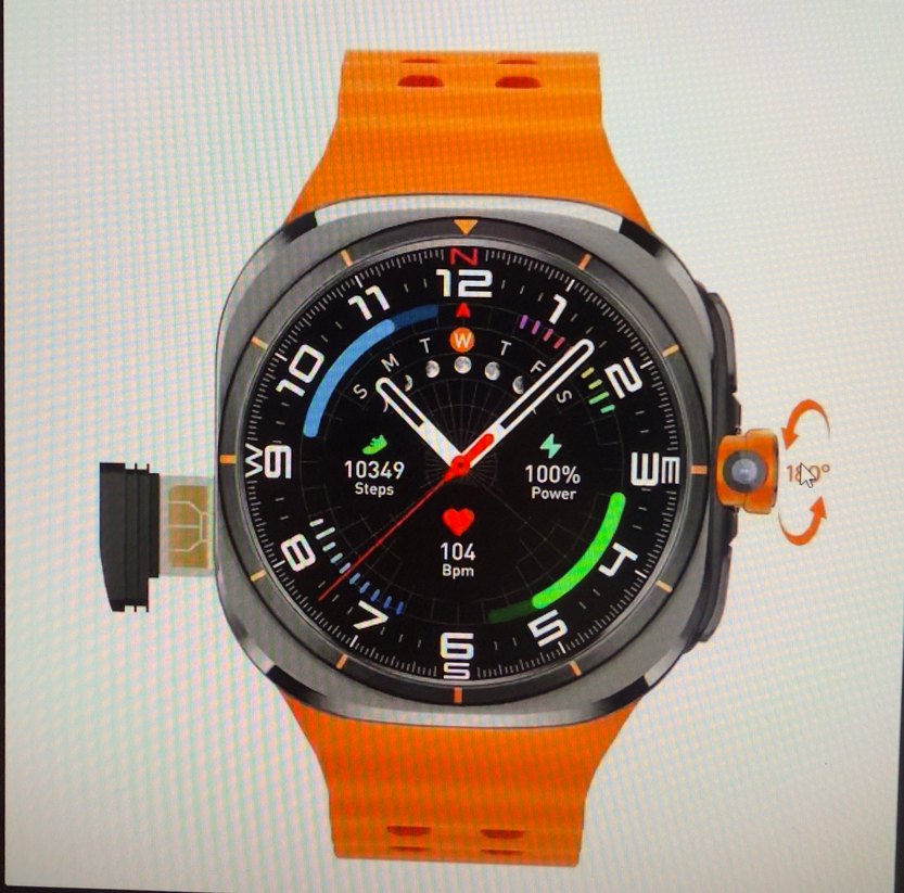 ANDROİD SIM KARTLI  SAAT AMOLED U8 ULTRA - Görsel 3