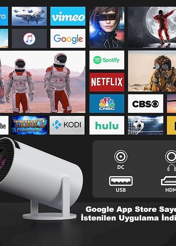 HY300 PRO PROJEKSİYON LENSUN (SIFIR) - Görsel 7