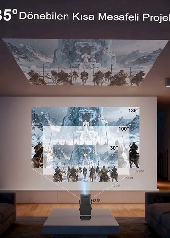 Powerbanklı Çalışan Android Projeksiyon(Sıfır) - Görsel 5