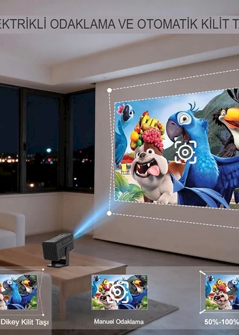 Powerbanklı Çalışan Android Projeksiyon(Sıfır) - Görsel 6