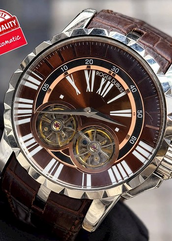 Roger Vivier Roger Dubuis Cizgili Celik Spor Saat