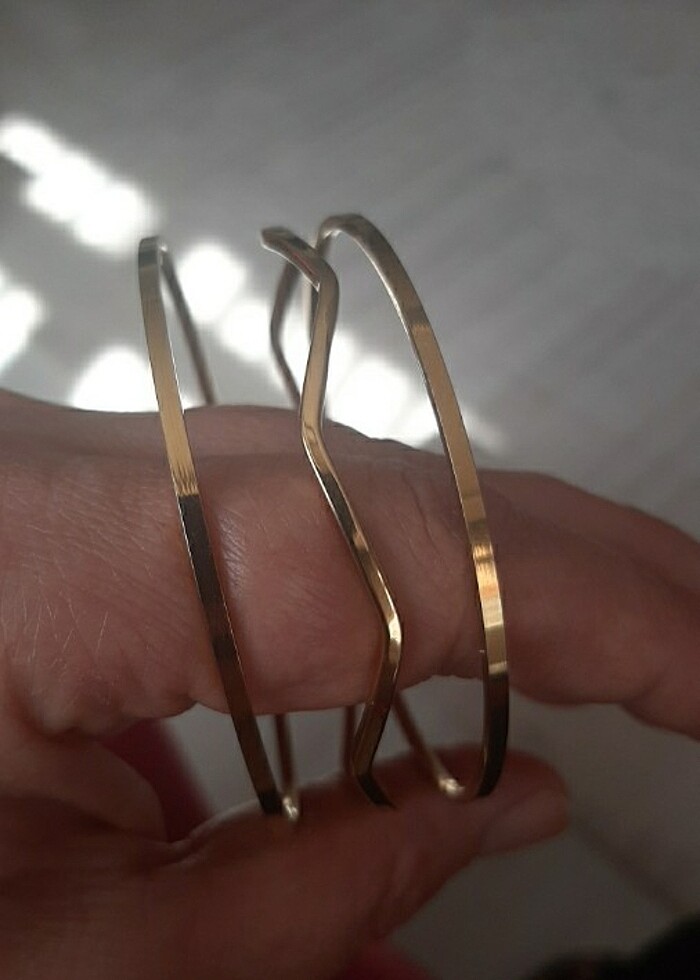 Çélik paslanmaz bileşik 2si düz biri zikzakli - Görsel 2