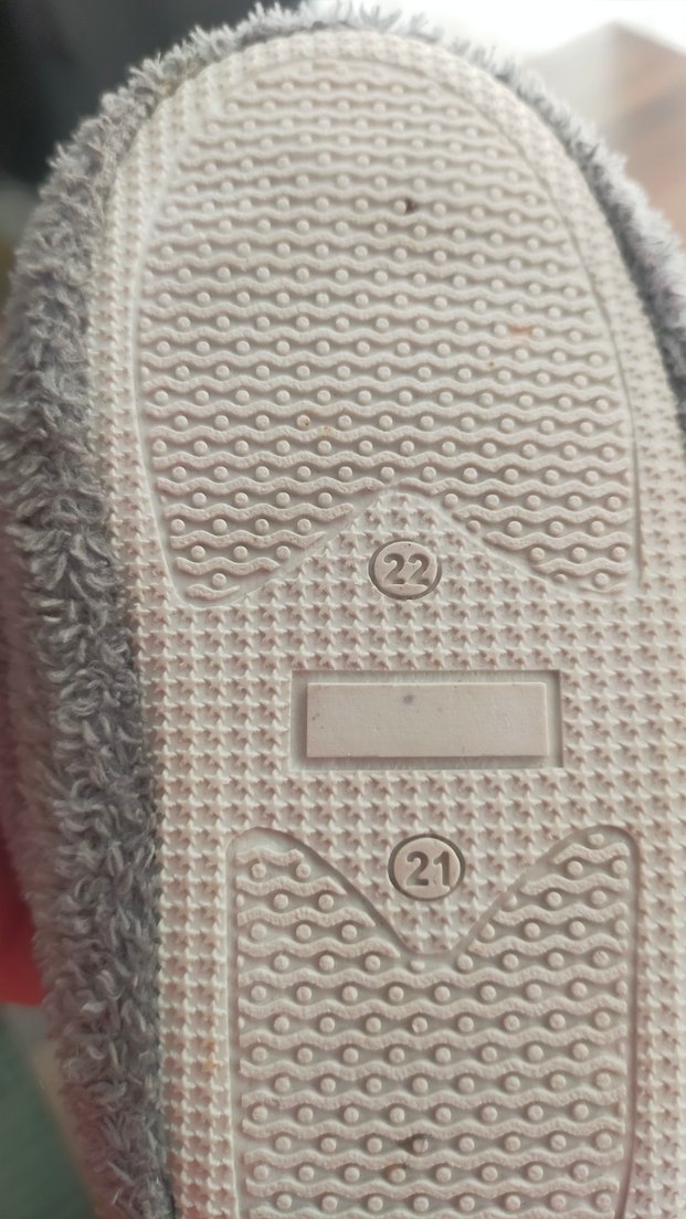 Nakışlı Gri Kız Çocuk Sıcak Ev Terliği - Görsel 3