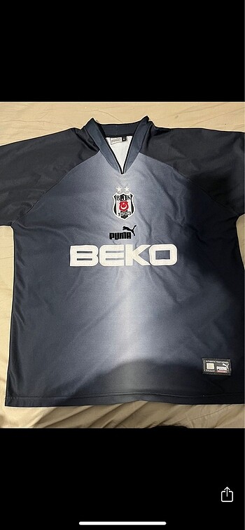 Beşiktaş 2002-2003 orjinal vintage deplasman forması