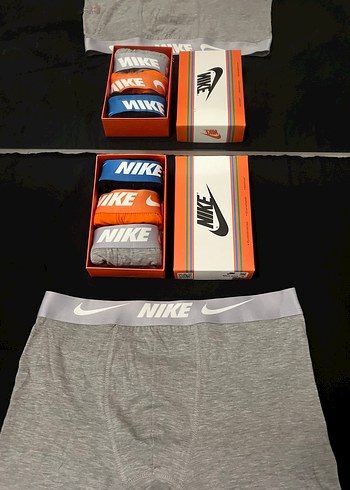 Nike 3lü renkli Premium Erkek Boxer