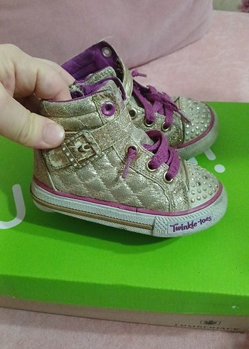 Mor Renkli Kız Çocuk Sneakers - Görsel 3