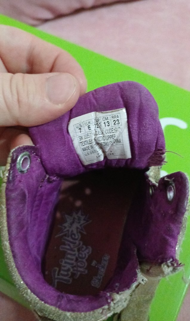 Mor Renkli Kız Çocuk Sneakers - Görsel 5