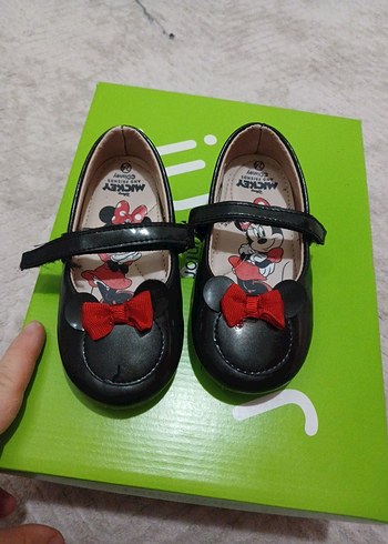 Kız Çocuk siyah Babet - Görsel 2