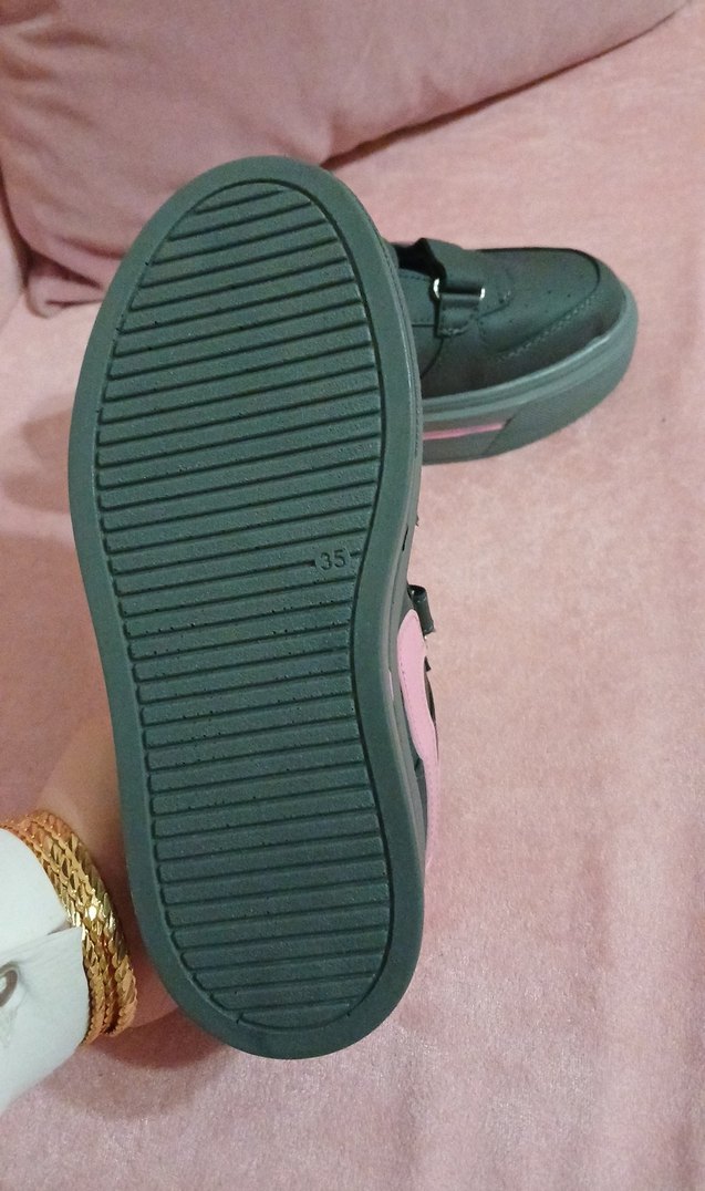 Pembe Detaylı kiz Çocuk Spor Ayakkabı - Görsel 3