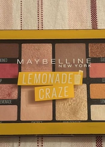 Maybelline Lemonade Craze Far Paleti