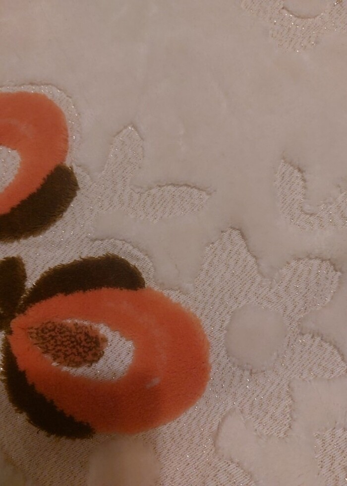 Antika kadife yatak örtüsü - Görsel 4