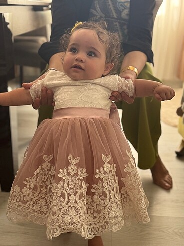 1 yaş doğum günü için elbisesi - Görsel 6