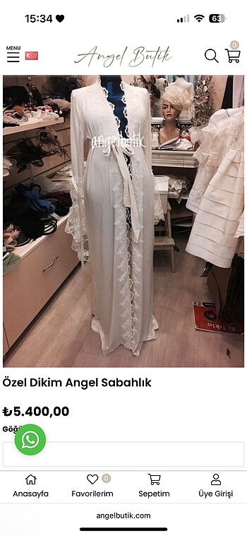 Lohusa sabahlık - Görsel 3