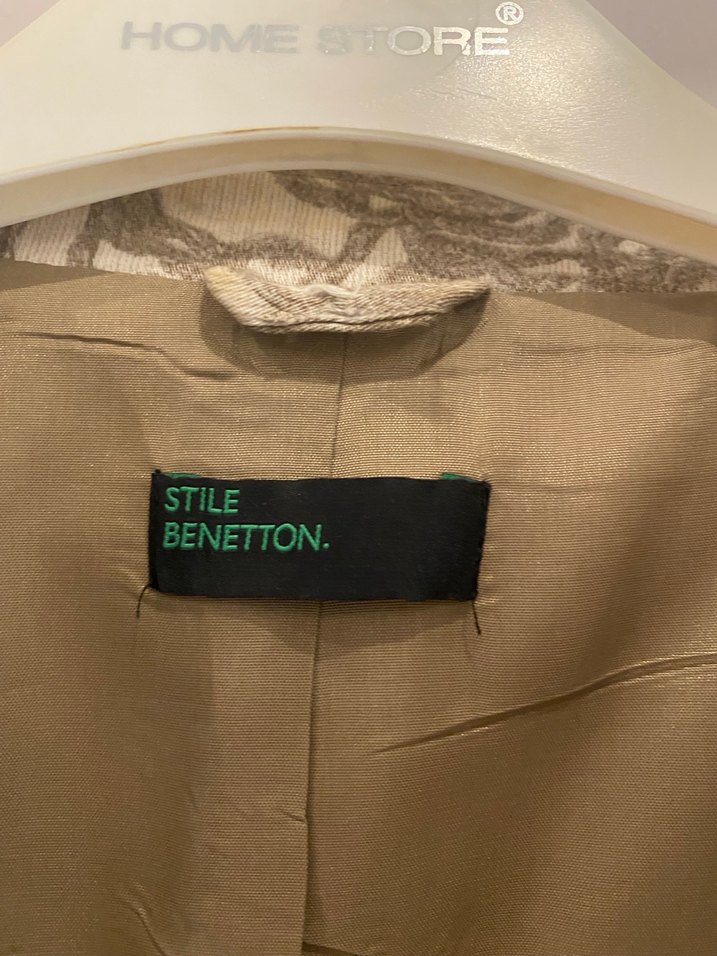 Su yeşili kendinden desenli takım - Görsel 4