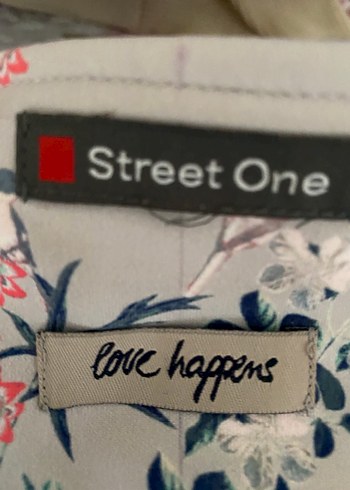 Desenli şık midi elbise - Görsel 3