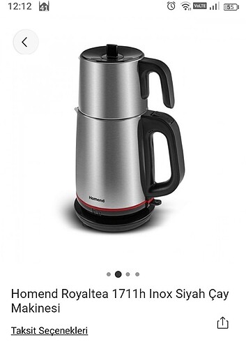 Çay makinesi ketıl 1800
