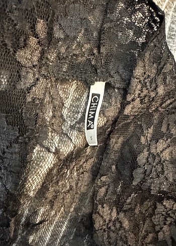 Siyah Dantel Bolero - Görsel 2