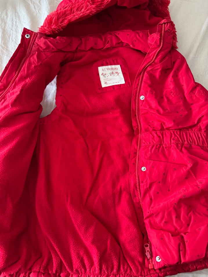 kapşonlu şişme mont - Görsel 4