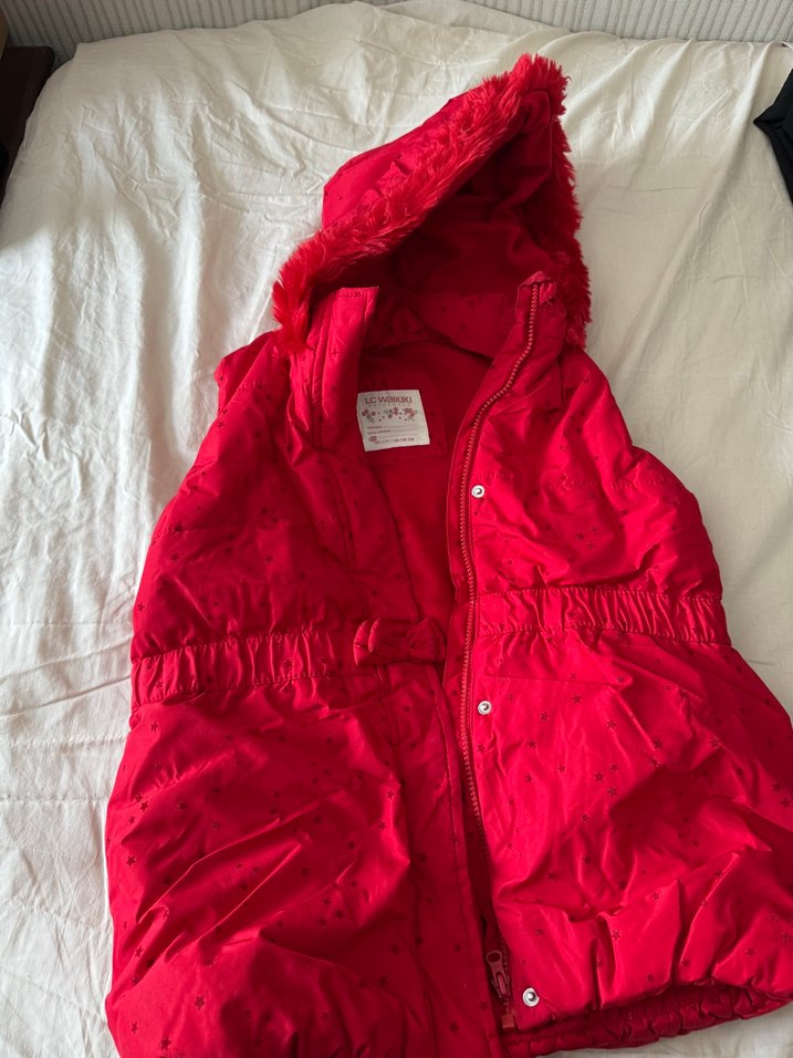 kapşonlu şişme mont - Görsel 2