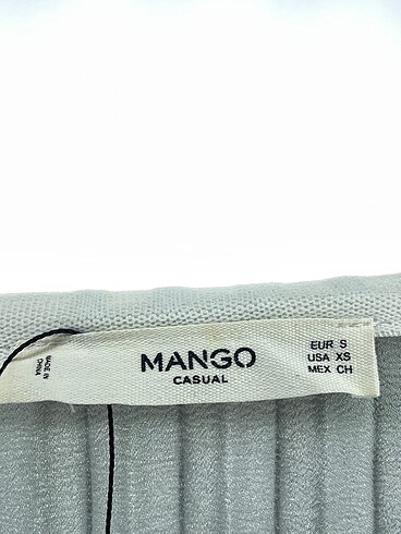 s Beden gri Renk Mango Uzun Etek %70 İndirimli.