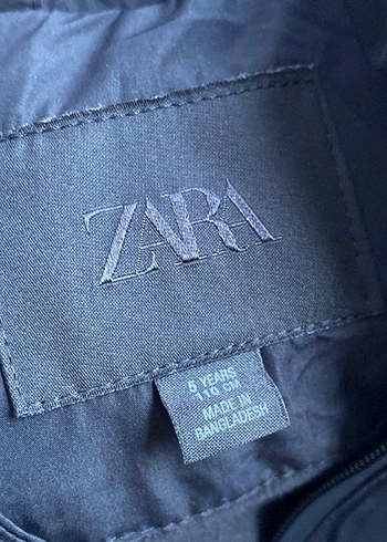 Zara su geçirmez çocuk mont 5 yaş - Görsel 4