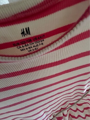 H&M Hm marka 6-8 yaş elbise