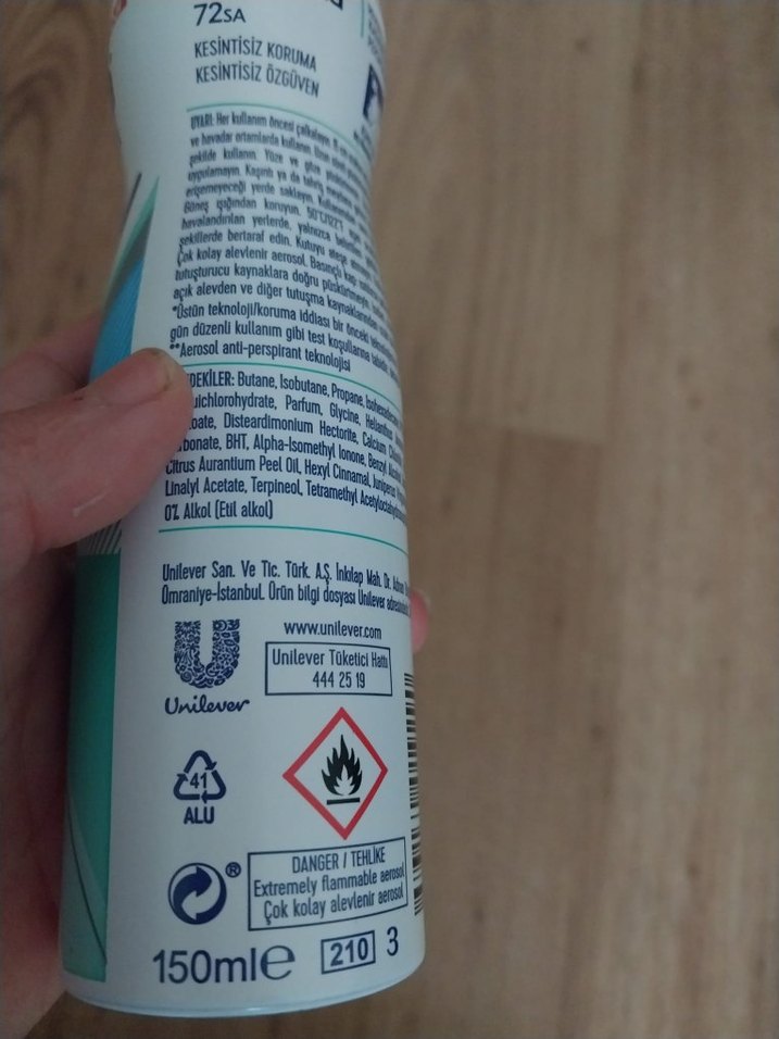 Rexona Shower Fresh Kadın Deodorant 150ml - Görsel 4