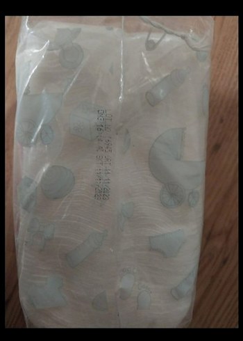 Turkuaz Bebek Temizleme Pamuğu 60 Adet - Görsel 2