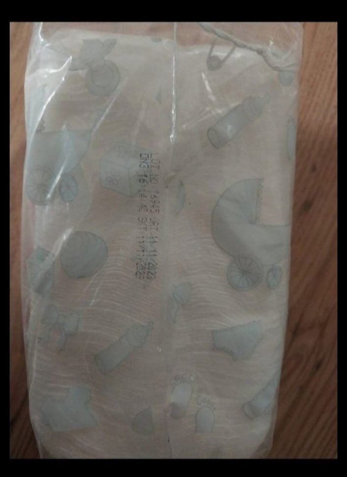 Turkuaz Bebek Temizleme Pamuğu 60 Adet - Görsel 2