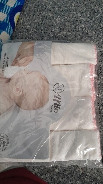 Kız  bebek ağız mendili. - Görsel 5