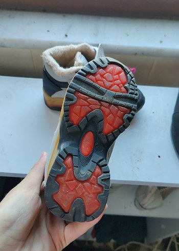 Kız Çocuk Gri Bağcıklı Spor Ayakkabı - Görsel 5