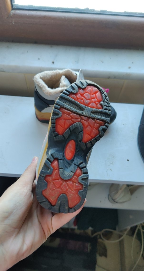 Kız Çocuk Gri Bağcıklı Spor Ayakkabı - Görsel 5