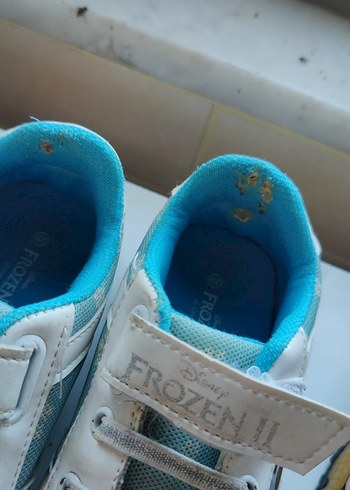 Beyaz Kız Çocuk Spor Ayakkabı Velcro - Görsel 6