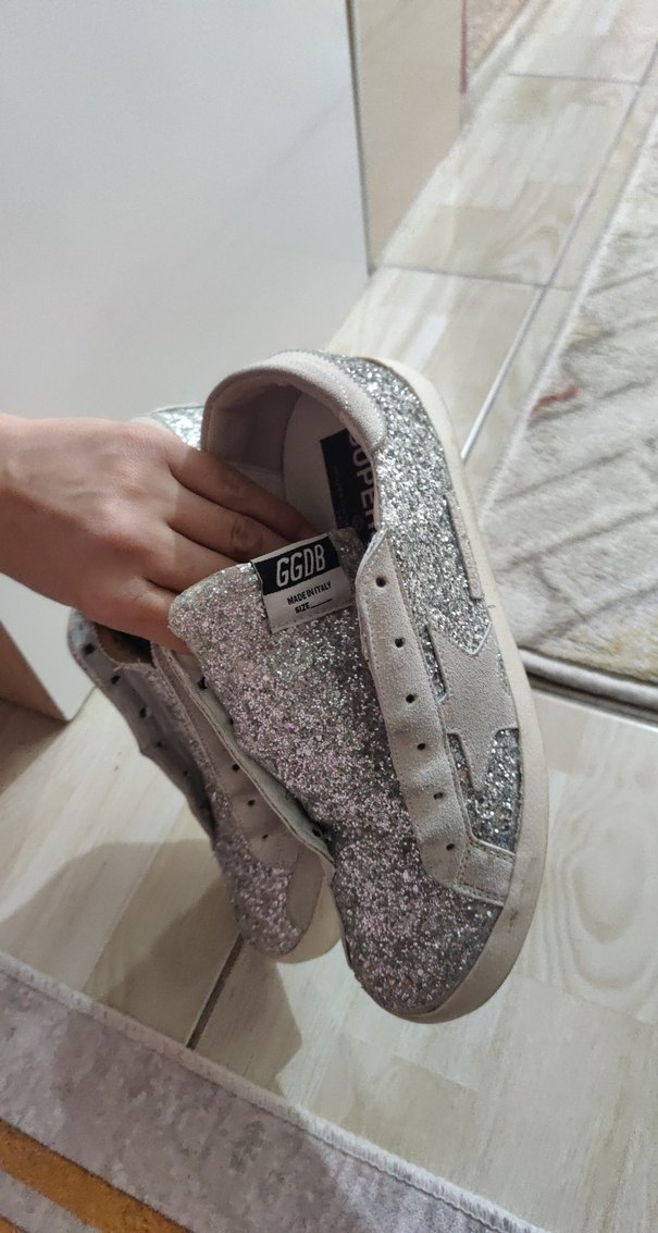 golden goose deluxe kadın spor ayakkabı - Görsel 4