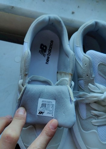 beyaz spor ayakkabı New balance - Görsel 8