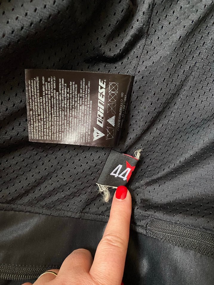 Kadın Siyah Deri Biker Ceket Dainesse - Görsel 2