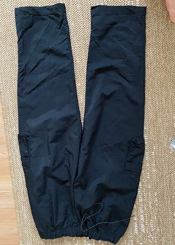 Nike Siyah Bol Kesim Kemerli kadın Pantolon - Görsel 8