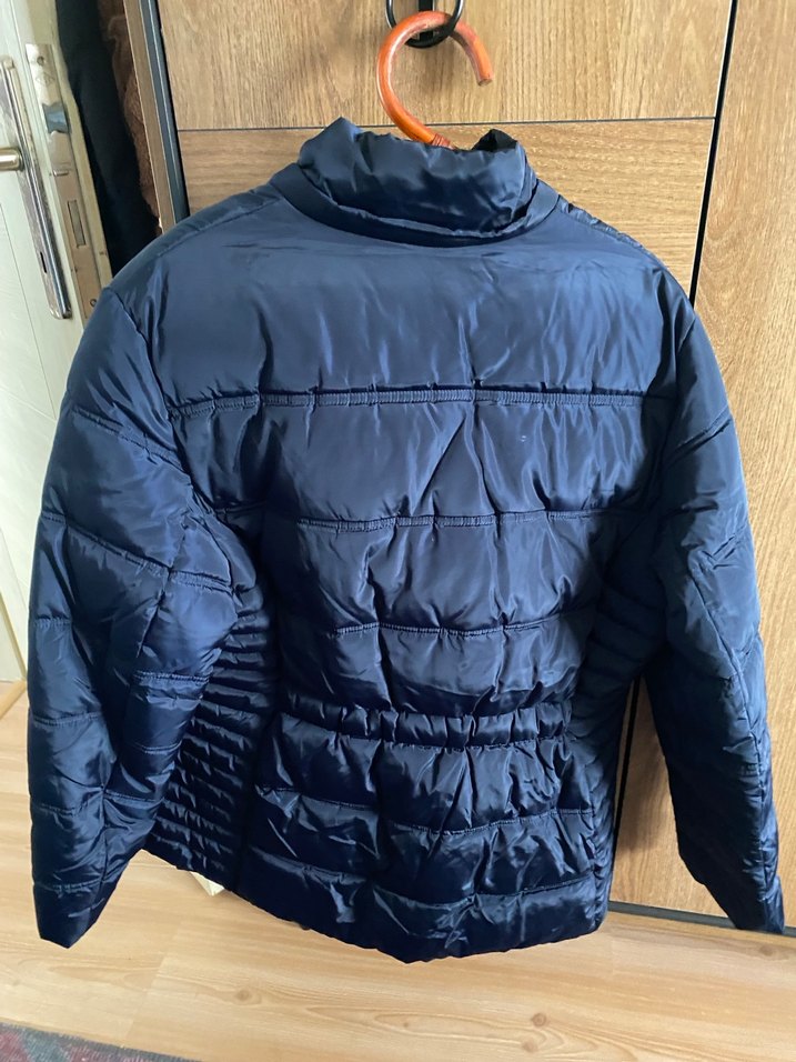 Us Polo Mavi Fermuarlı Kadın Ceket - Görsel 2