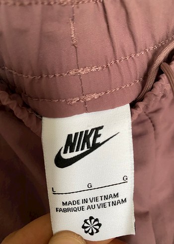 Kahverengi gül kurusu arası bir renk NİKE Kadın Eşofman altı - Görsel 6