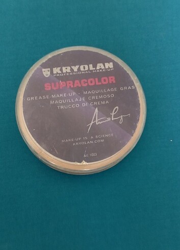 kryolan krem pudra FS 38 yüksek kapatıcı özellikli supracolor fo