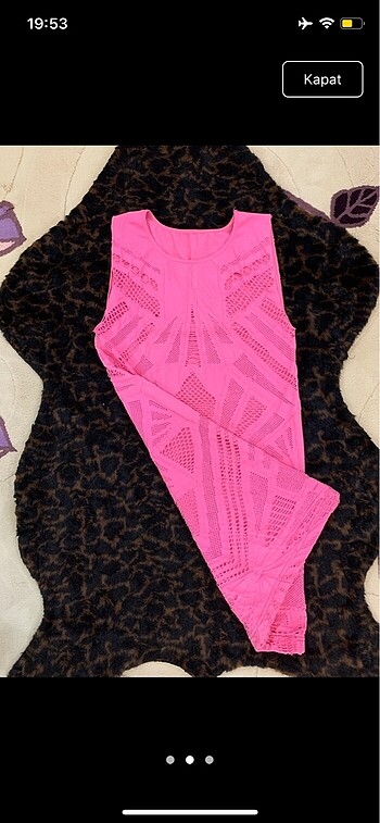Zara Pembe elbise
